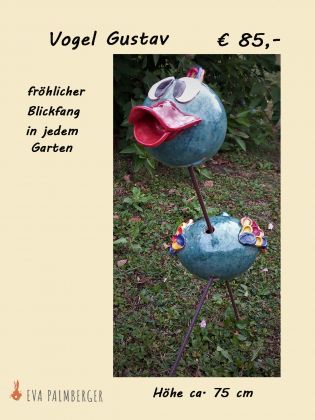 schöner großer Vogel für den Garten © Palmberger