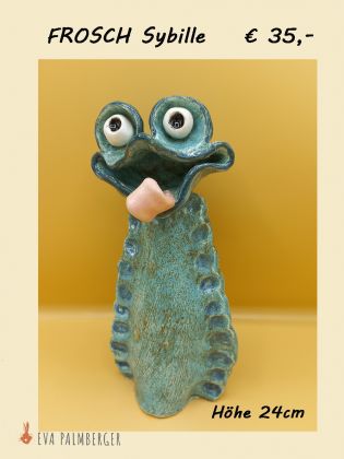 Frosch Sybille © Palmberger