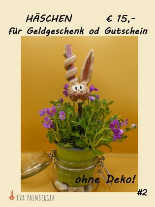 Häschen Geldgeschenk #2 © Palmberger