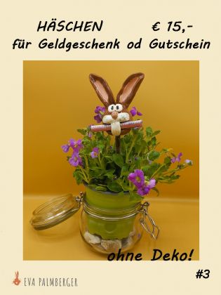Häschen Geldgeschenk #3 © Palmberger