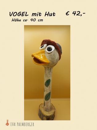 Vogel mit Hut © Palmberger